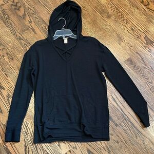 Mossimo Supply Co Criss Cross Long Sleeve Sweatshirt